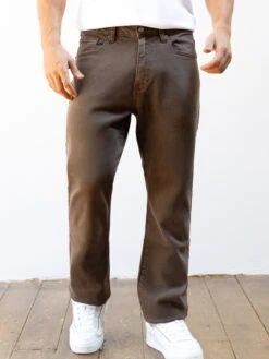 Vol.15 Loose Fitting Jeans - Brown