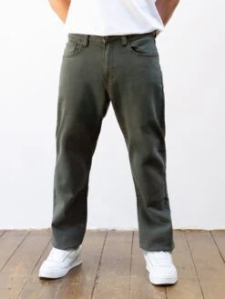 Vol.15 Loose Fitting Jeans - Khaki -Blakely Clothing Store 2675 1Khaki04D