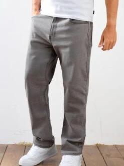 Vol.15 Loose Fitting Jeans - Grey