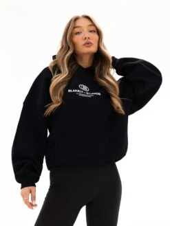 Madison Oversized Hoodie - Black 7 Madison Oversized Hoodie - Black -Blakely Clothing Store 2682BLACK01D