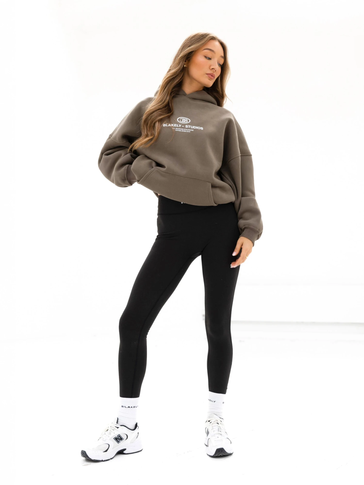 Madison Oversized Hoodie - Khaki Brown 6 Madison Oversized Hoodie - Khaki Brown - Image 6