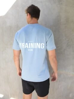 Relaxed Training T-Shirt - Light Blue -Blakely Clothing Store 2686TBlue 03D