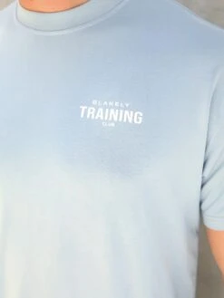 Relaxed Training T-Shirt - Light Blue -Blakely Clothing Store 2686TBlue 06D