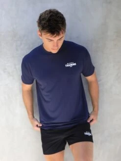 Relaxed Training T-Shirt - Navy -Blakely Clothing Store 2686TNavy 01D