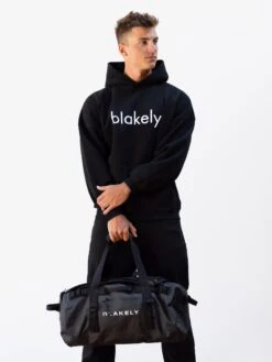 Logo Relaxed Hoodie - Black 11 Logo Relaxed Hoodie - Black -Blakely Clothing Store 2693IMBLACKD