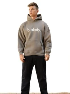 Logo Relaxed Hoodie - Washed Khaki -Blakely Clothing Store 2693IMWASHEDKHAKID 2