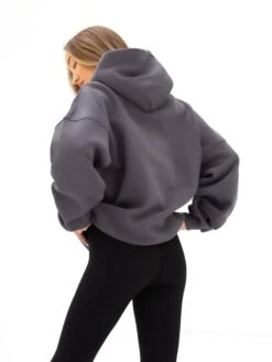 Logo Oversized Hoodie - Charcoal 11 Logo Oversized Hoodie - Charcoal -Blakely Clothing Store 2693IWCHARCOALD 1