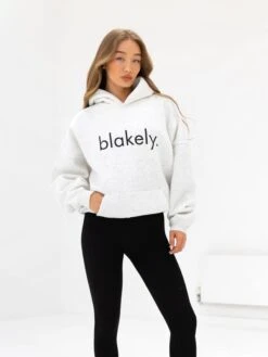 Logo Oversized Hoodie - Marl White 11 Logo Oversized Hoodie - Marl White -Blakely Clothing Store 2693IWMARLWHITED 1 2d3499e6 fad5 4da0 bff6 f829548c1a25