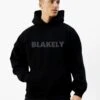 Studio Relaxed Hoodie - Tonal Black -Blakely Clothing Store 2693M BLACK03D
