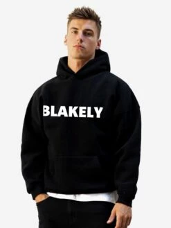 Studio Relaxed Hoodie - Black -Blakely Clothing Store 2693M BLACK06LEADD