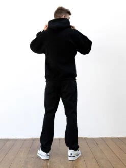 Studio Relaxed Hoodie - Tonal Black -Blakely Clothing Store 2693MBLACK 02D c9effa44 5f8a 48b0 adbc bda3bd01cd1c