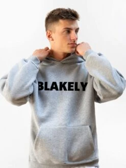 Studio Relaxed Hoodie - Marl Grey -Blakely Clothing Store 2693MGREY 06D