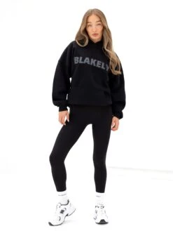 Studio Oversized Hoodie - Tonal Black -Blakely Clothing Store 2693WTONALBLACKNEWD 4