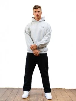 Sami Relaxed Hoodie - Marl Grey -Blakely Clothing Store 2694IMMARLGREYD 4