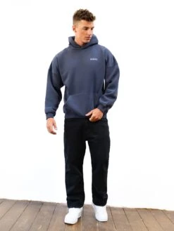 Sami Relaxed Hoodie - True Navy 8 Sami Relaxed Hoodie - True Navy -Blakely Clothing Store 2694IMTRUENAVYD