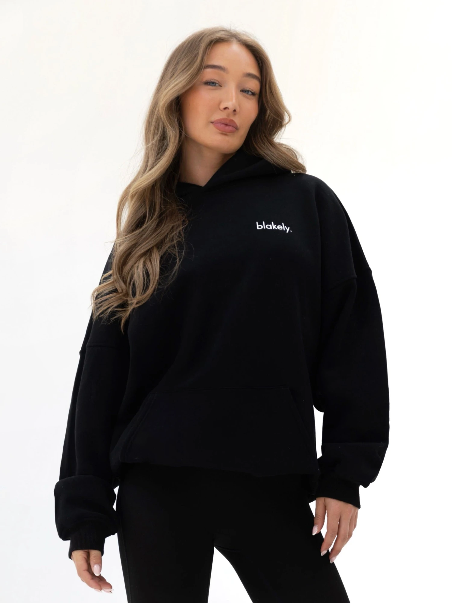 Sami Oversized Hoodie - Black 1 Sami Oversized Hoodie - Black