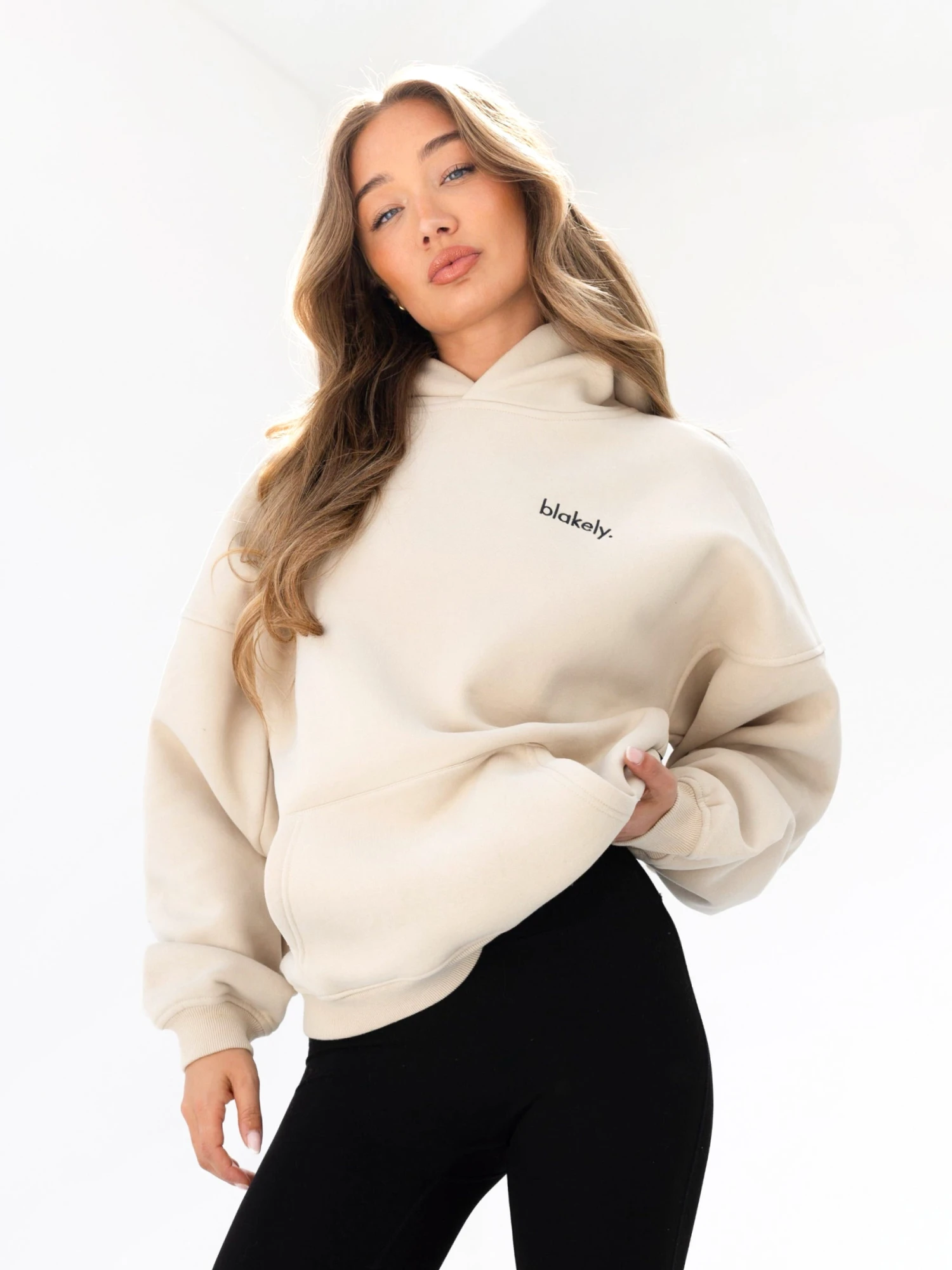 Sami Oversized Hoodie - Bone 1 Sami Oversized Hoodie - Bone