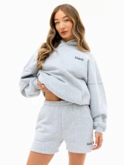 Sami Oversized Hoodie - Marl Grey -Blakely Clothing Store 2694IWMARLGREYD 2