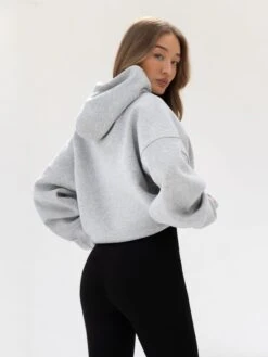 Sami Oversized Hoodie - Marl Grey -Blakely Clothing Store 2694IWMARLGREYD