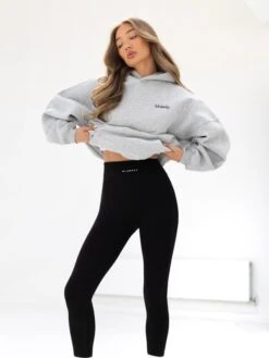 Sami Oversized Hoodie - Marl Grey -Blakely Clothing Store 2694IWMARLGREYD 4