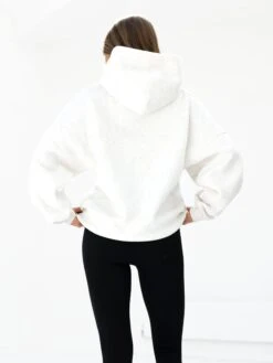 Sami Oversized Hoodie - Marl White -Blakely Clothing Store 2694IWMARLWHITED