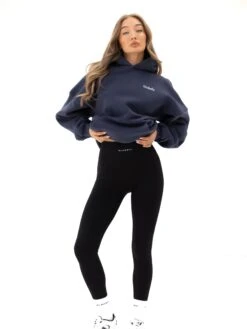 Sami Oversized Hoodie - True Navy -Blakely Clothing Store 2694IWTRUENAVYD 1