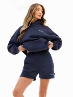 Sami Oversized Hoodie - True Navy -Blakely Clothing Store 2694IWTRUENAVYD 4