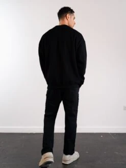 Apex Label Jumper - Black -Blakely Clothing Store 2695TBLACKD 4