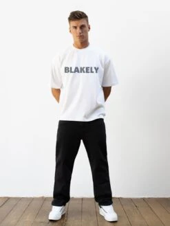 Studio Unfitted T-Shirt - White -Blakely Clothing Store 2696MWHITE03D