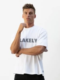 Studio Unfitted T-Shirt - White -Blakely Clothing Store 2696MWHITE05D