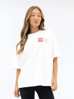 Tribeca 610 Ultra Oversized T-Shirt - Bright White 7 Tribeca 610 Ultra Oversized T-Shirt - Bright White -Blakely Clothing Store 2696WHITE03D