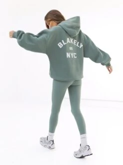 NYC Oversized Hoodie - Sage Green -Blakely Clothing Store 26995SAGE01D