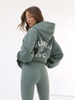 NYC Oversized Hoodie - Sage Green -Blakely Clothing Store 26995SAGE02D