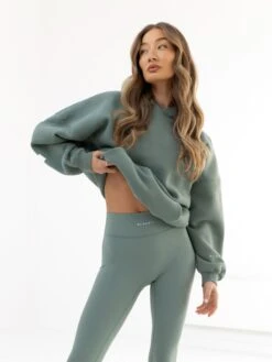 NYC Oversized Hoodie - Sage Green -Blakely Clothing Store 26995SAGE03D