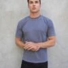 Soft Textured T-Shirt - Slate Grey 12 Soft Textured T-Shirt - Slate Grey -Blakely Clothing Store 2713Grey 04LEADD