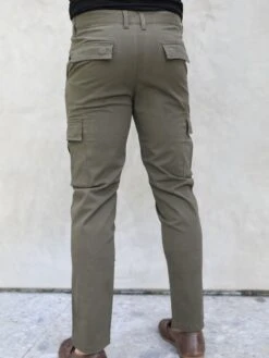 Cargo Trousers - Grey -Blakely Clothing Store 2719Grey 04D