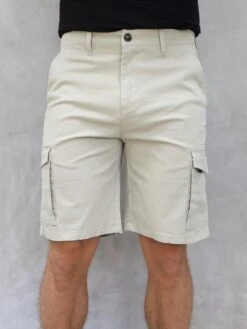 Cargo Shorts - Tan -Blakely Clothing Store 2720 1Beige 01D