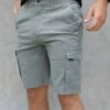 Cargo Shorts - Grey -Blakely Clothing Store 2720 1Grey 03LEADD