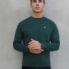 Preston Relaxed Jumper - Green 8 Preston Relaxed Jumper - Green -Blakely Clothing Store 2721GREENLEAD