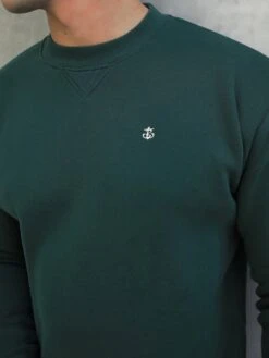 Preston Relaxed Jumper - Green 8 Preston Relaxed Jumper - Green -Blakely Clothing Store 2721Green 07D