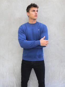 Preston Relaxed Jumper - Navy -Blakely Clothing Store 2721Navy 05D