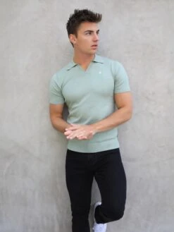 Oakland Polo - Sage Green 10 Oakland Polo - Sage Green -Blakely Clothing Store 2723Sage 02D