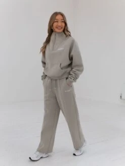 Everyday 1/4 Zip Jumper - Grey -Blakely Clothing Store 2760 ZIP GREY 02D