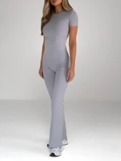 Alessia Flared Trousers - Pale Lilac -Blakely Clothing Store 2761 2PaleLilac 01D