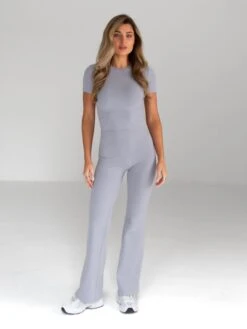 Alessia Flared Trousers - Pale Lilac -Blakely Clothing Store 2761 2PaleLilac 03D