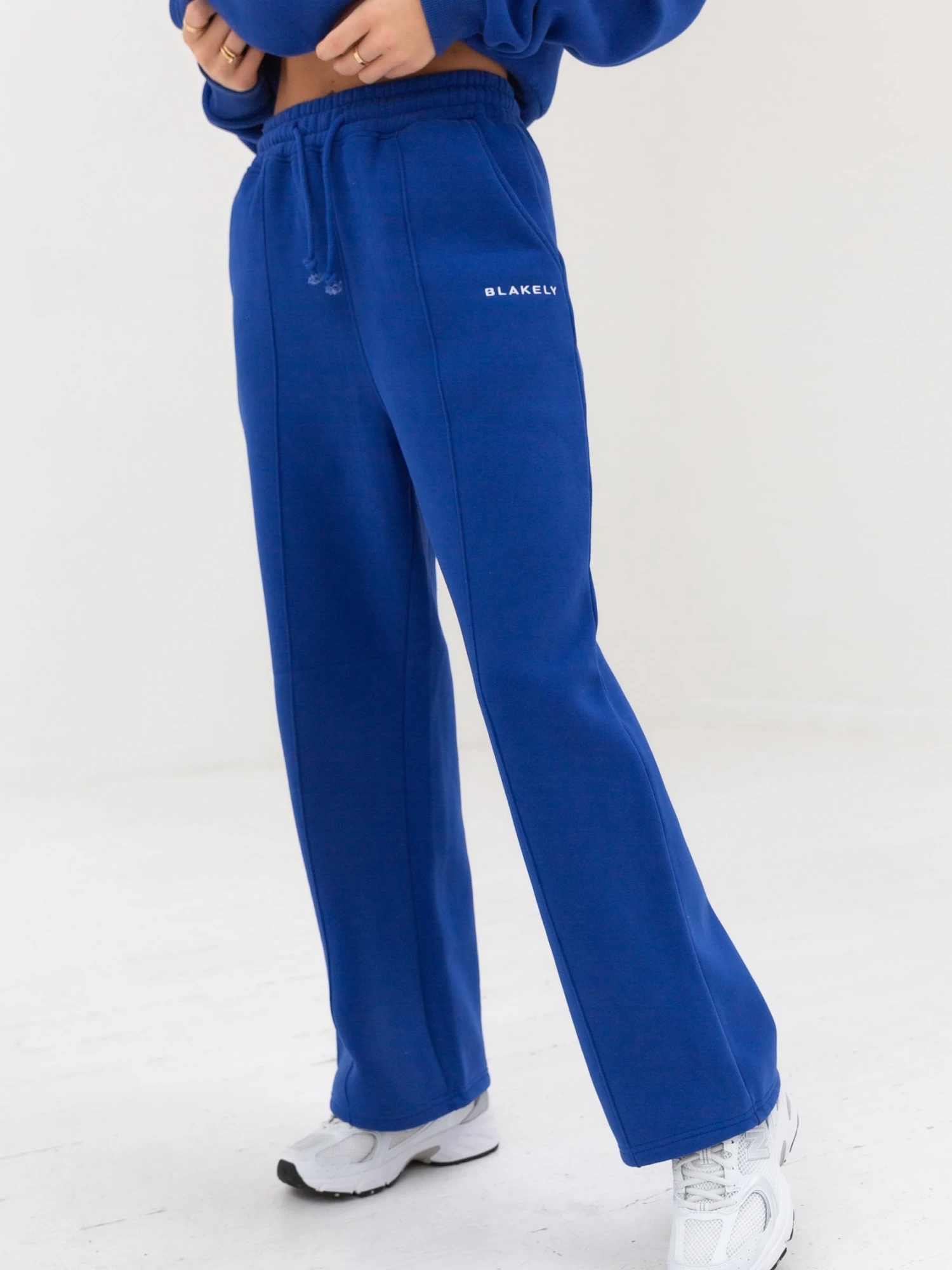 Everyday Wide Leg Sweatpants - Cobalt Blue 1 Everyday Wide Leg Sweatpants - Cobalt Blue