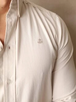 Sedona Slim Fit Shirt - Bone 7 Sedona Slim Fit Shirt - Bone -Blakely Clothing Store 2776EBONE 03D