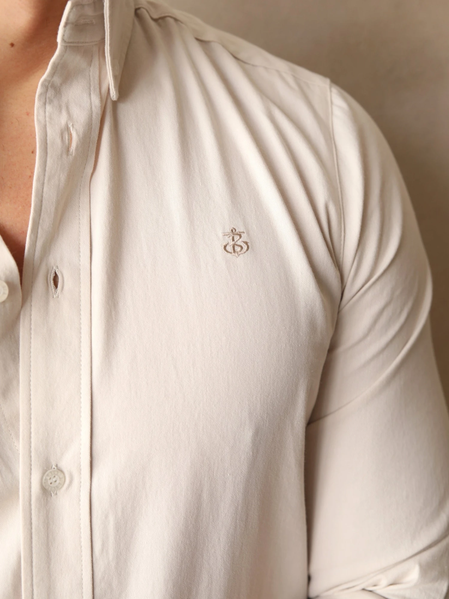 Sedona Slim Fit Shirt - Bone 4 Sedona Slim Fit Shirt - Bone - Image 4