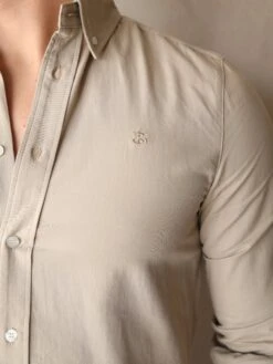 Sedona Slim Fit Shirt - Taupe Brown -Blakely Clothing Store 2776ETAUPE 03D