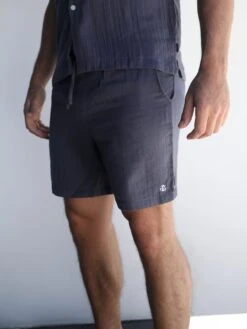 Siena Shorts - Navy -Blakely Clothing Store 2782Navy 03D